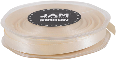Ivory Satin 3/8 Inch x 25 Yards Ribbon