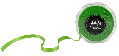 Lime Green 3/8 Inch x 25 Yards Satin Ribbon