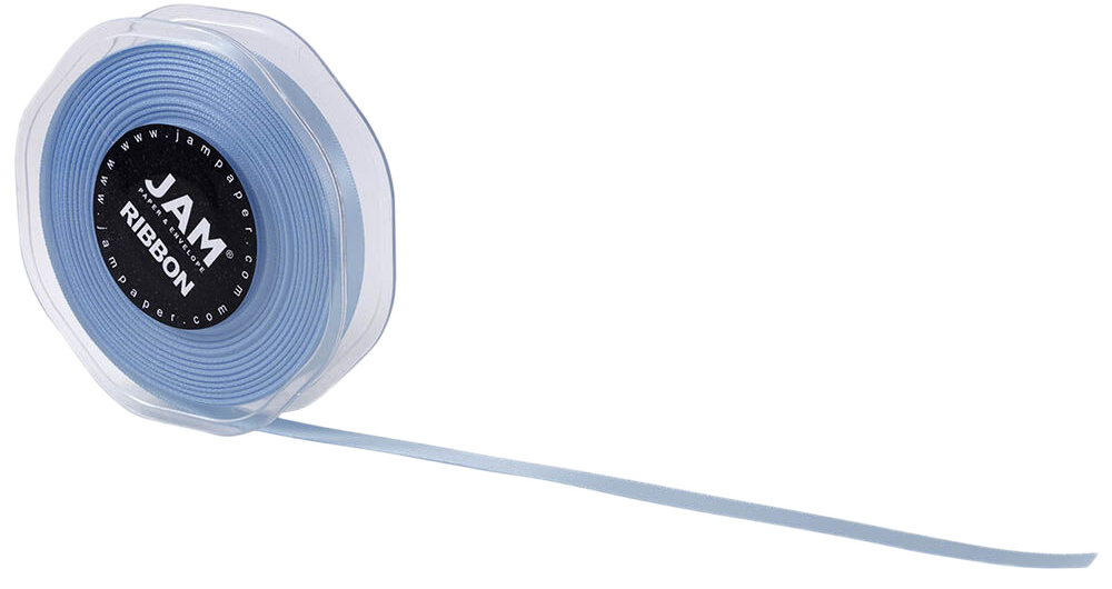 Baby Blue Satin 3/8 Inch x 25 Yards Ribbon