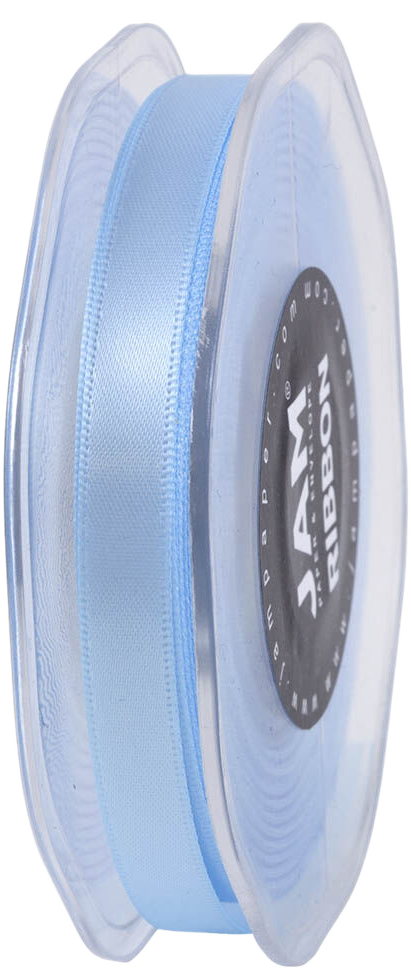 Baby Blue Satin 3/8 Inch x 25 Yards Ribbon