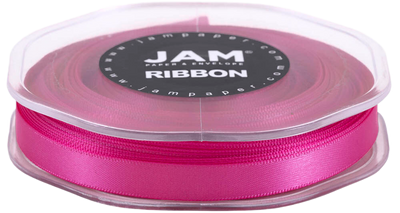 Hot Pink Satin 3/8 Inch x 25 Yards Ribbon