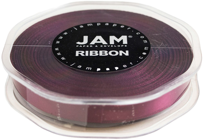 Burgundy Satin 3/8 Inch x 25 Yards Ribbon