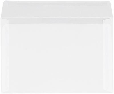 Clear Translucent 30lb 6 x 9 Booklet Envelopes