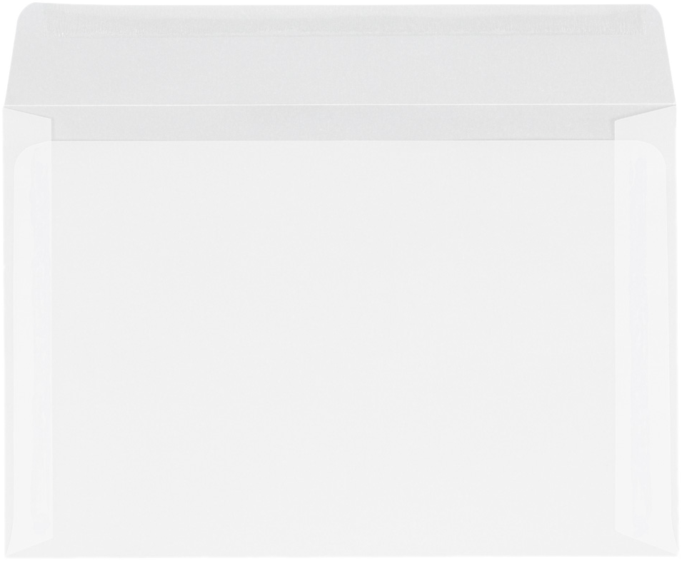 Clear Translucent 30lb 6 x 9 Booklet Envelopes