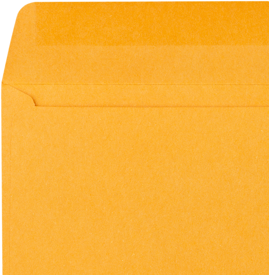 Brown Kraft 28lb #12 Regular Envelopes (4 3/4 x 11)