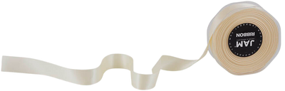 Ivory Satin 7/8 Inch x 25 Yards Ribbon