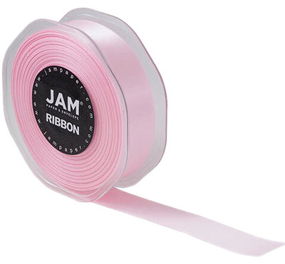Baby Pink Satin 7/8 Inch x 25 Yards Ribbon