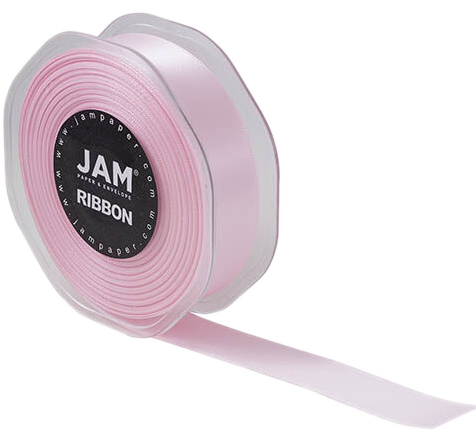 Baby Pink Satin 7/8 Inch x 25 Yards Ribbon