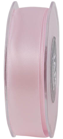 Baby Pink Satin 7/8 Inch x 25 Yards Ribbon