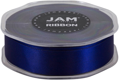 Navy Blue Satin 7/8 Inch x 25 Yards Ribbon