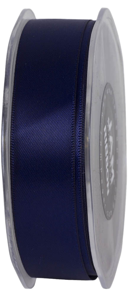Navy Blue Satin 7/8 Inch x 25 Yards Ribbon