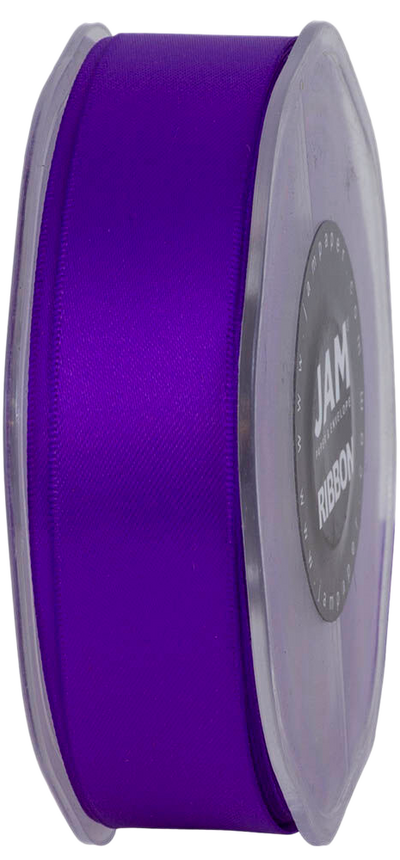 Purple Satin 7/8 Inch x 25 Yards Ribbon