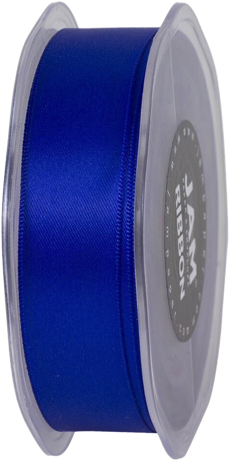 Royal Blue Satin 7/8 Inch x 25 Yards Ribbon