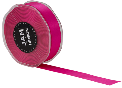 Hot Pink Satin 7/8 Inch x 25 Yards Ribbon