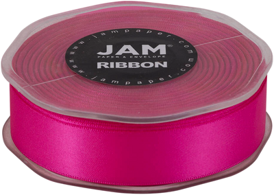 Hot Pink Satin 7/8 Inch x 25 Yards Ribbon