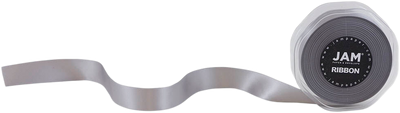 Silver Satin 7/8 Inch x 25 Yards Ribbon
