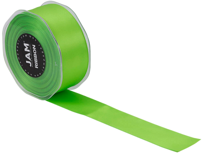 Lime Green 1 1/2 Inch x 25 Yards Satin Double Face Ribbon