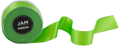 Lime Green 1 1/2 Inch x 25 Yards Satin Double Face Ribbon