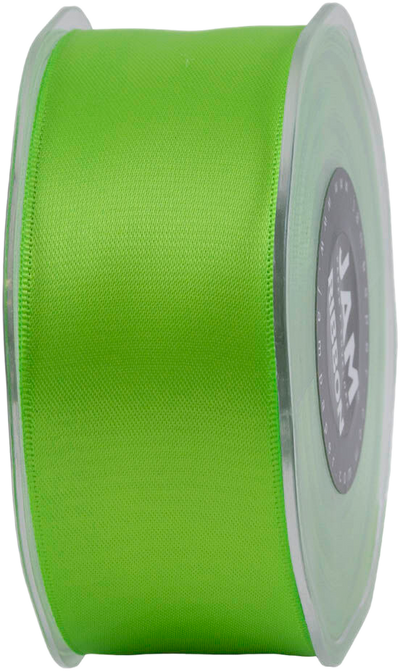Lime Green 1 1/2 Inch x 25 Yards Satin Double Face Ribbon
