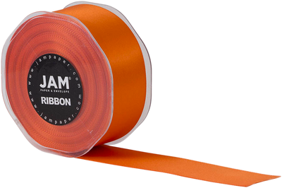 Orange Satin 1 1/2 Inch x 25 Yards Ribbon