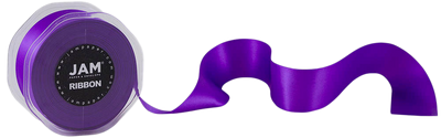 Purple Satin 1 1/2 Inch x 25 Yards Ribbon