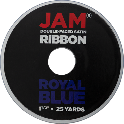 Royal Blue Satin 1 1/2 Inch x 25 Yards Ribbon