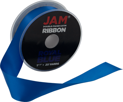 Royal Blue Satin 1 1/2 Inch x 25 Yards Ribbon