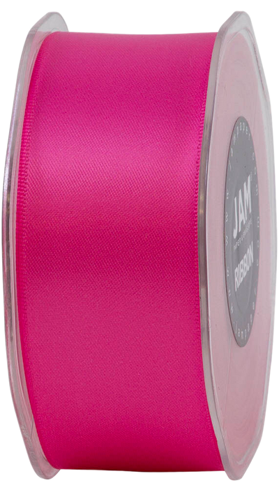 Hot Pink Satin 1 1/2 Inch x 25 Yards Ribbon
