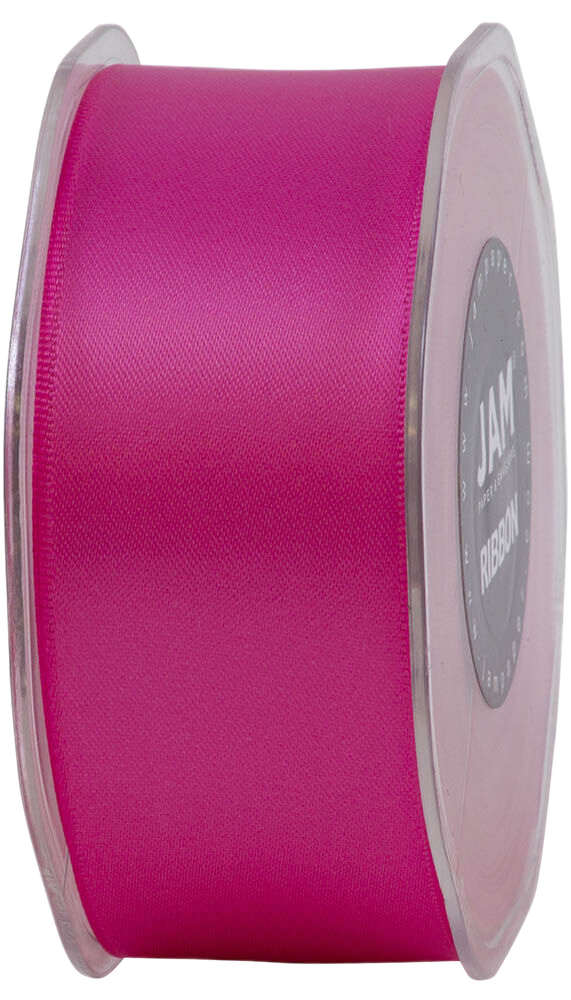 Hot Pink Satin 1 1/2 Inch x 25 Yards Ribbon