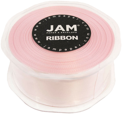 Baby Pink Satin 1 1/2 Inch x 25 Yards Ribbon