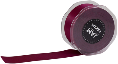 Burgundy Satin 1 1/2 Inch x 25 Yards Ribbon