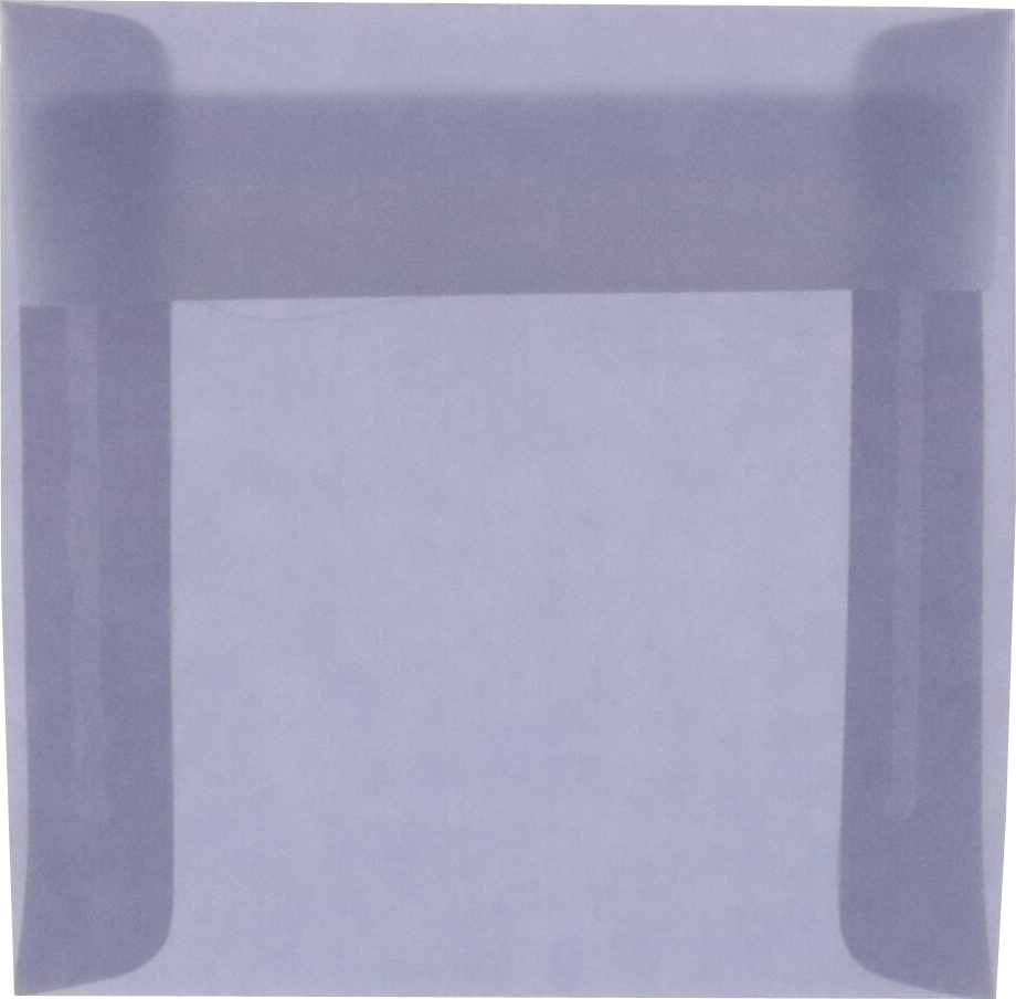 Wisteria Purple Translucent 30lb 8 1/2 x 8 1/2 Square Envelopes