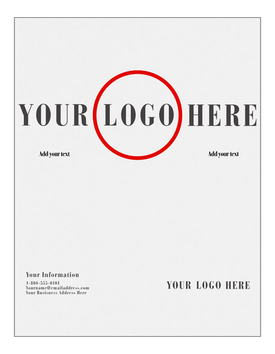 Ultimate White 24lb Strathmore 8 1/2 x 11 Letterhead Premium Paper