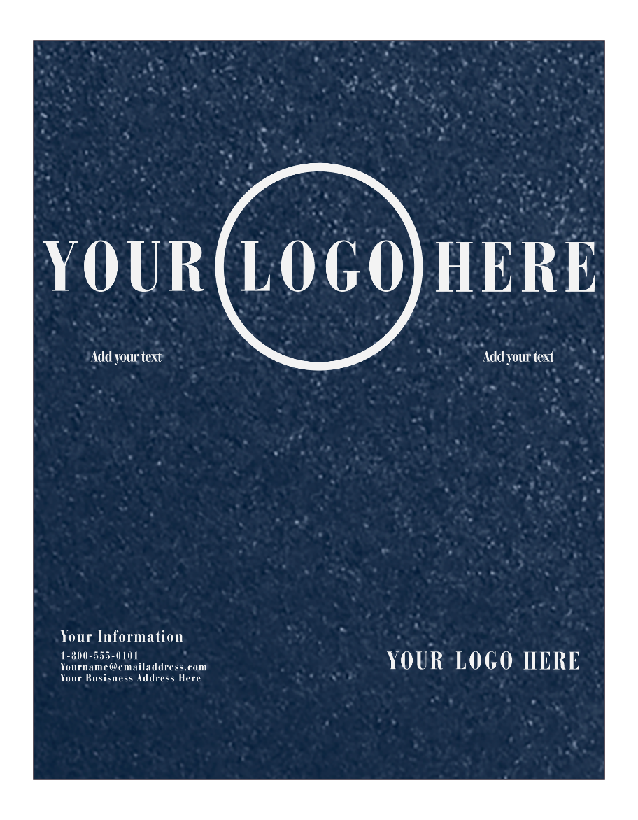 Lapis Navy Blue Metallic 32lb 8 1/2 x 11 Paper