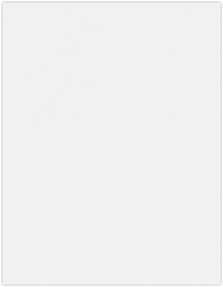 Bright White 100lb 8 1/2 x 11 Cardstock