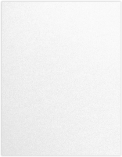 Crystal White Metallic 105lb 8 1/2 x 11 Cardstock