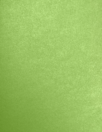 Lime Green Metallic 105lb 8 1/2 x 11 Cardstock
