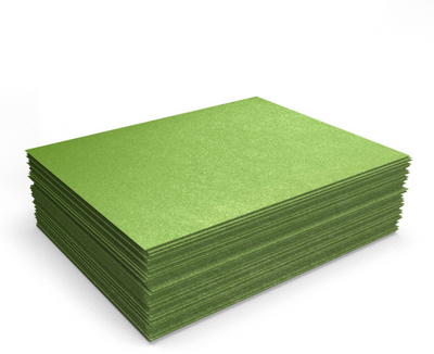 Lime Green Metallic 105lb 8 1/2 x 11 Cardstock