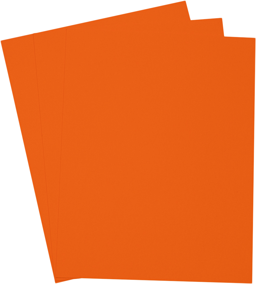 Mandarin Orange 100lb 8 1/2 x 11 Cardstock
