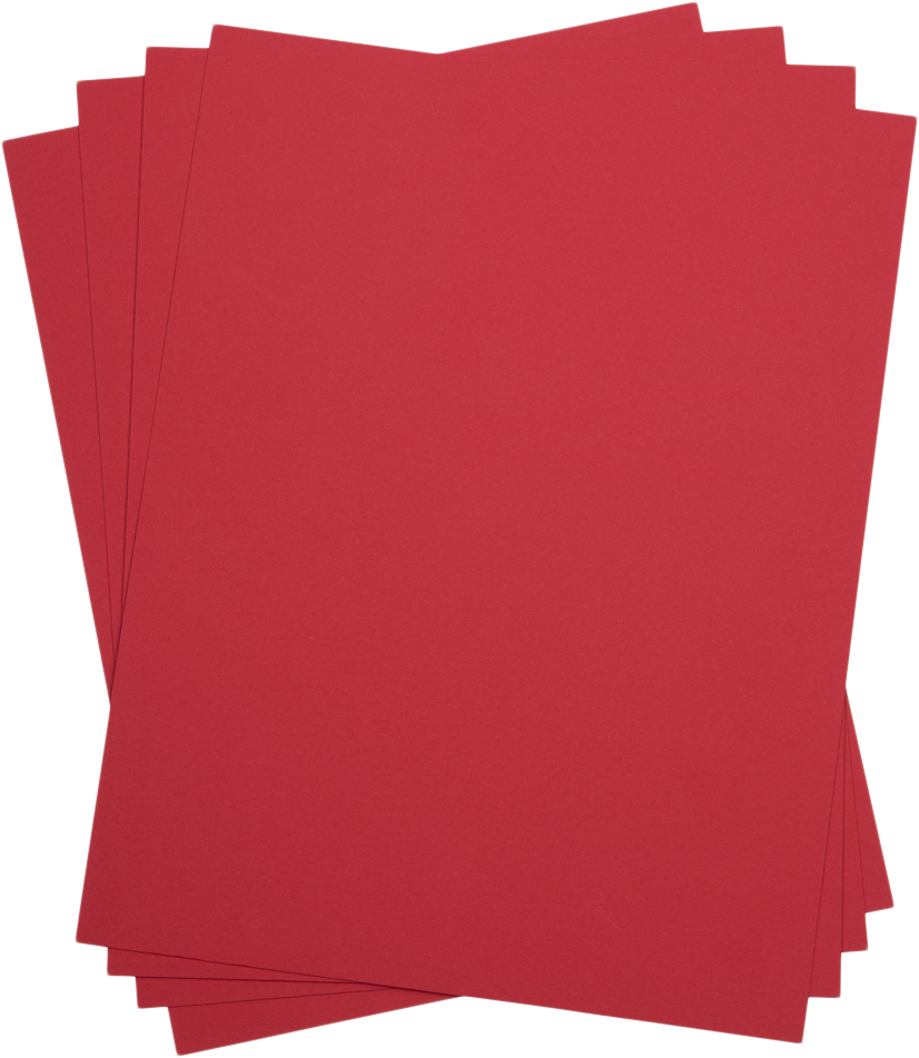 Red 100lb 8 1/2 x 11 Cardstock