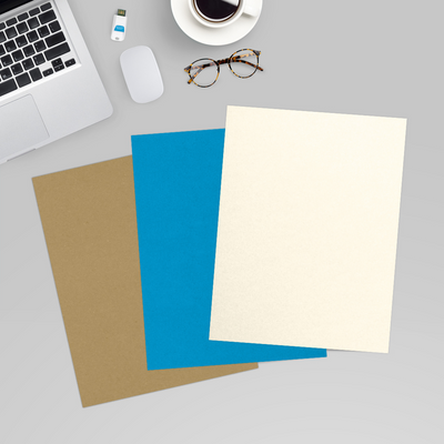 Champagne Ivory Metallic 105lb 8 1/2 x 11 Cardstock