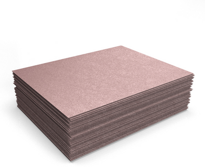 Misty Rose Metallic 105lb 8 1/2 x 11 Cardstock