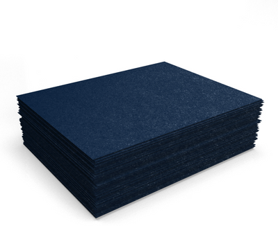 Lapis Navy Blue Metallic 105lb 8 1/2 x 11 Cardstock
