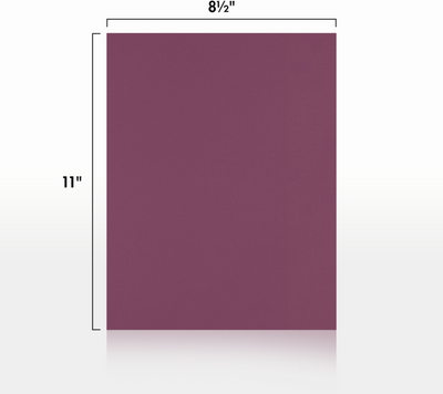 Vintage Plum Purple 32lb 8 1/2 x 11 Paper