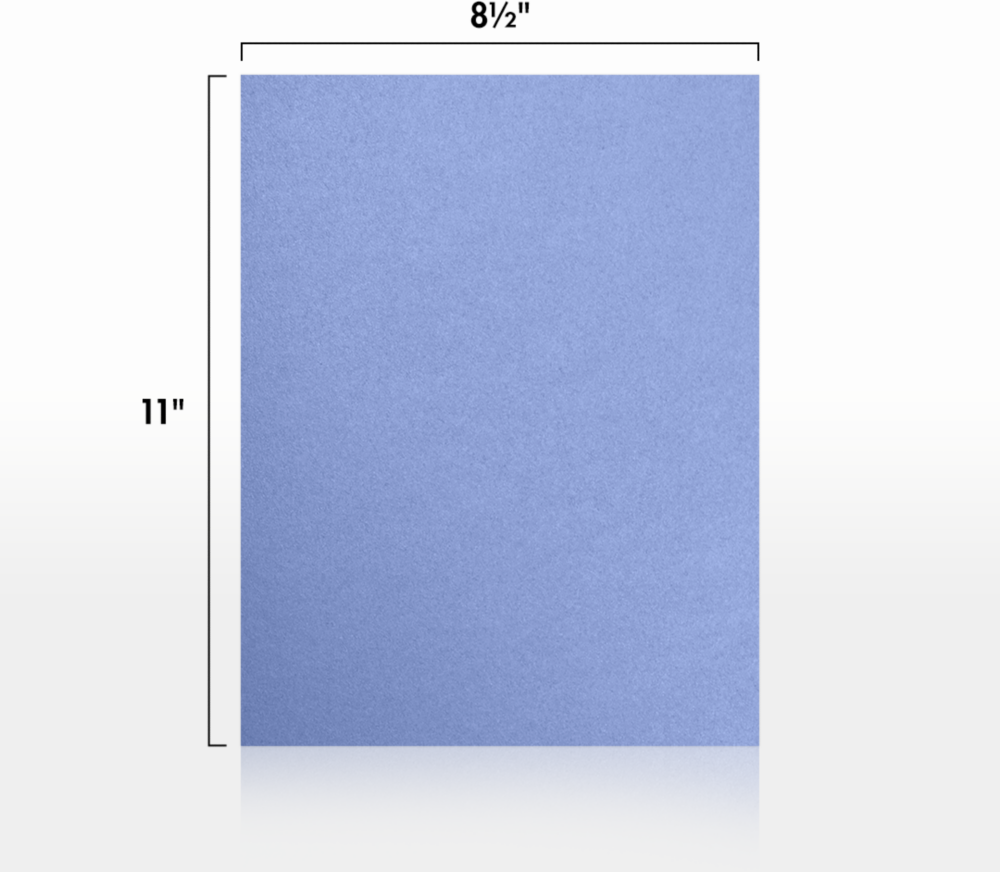 Vista Purple Metallic 32lb 8 1/2 x 11 Paper