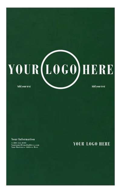 Dark Green Linen 100lb 8 1/2 x 14 Cardstock