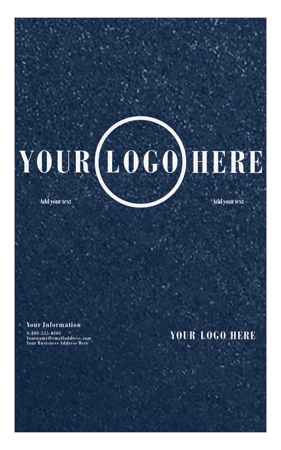Lapis Navy Blue Metallic 105lb 8 1/2 x 14 Cardstock