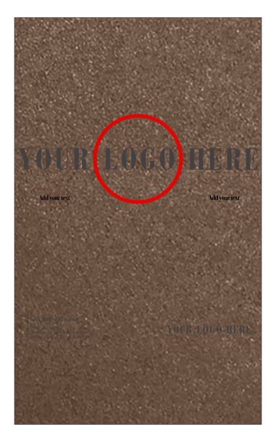 Bronze Brown Metallic 105lb 8 1/2 x 14 Cardstock