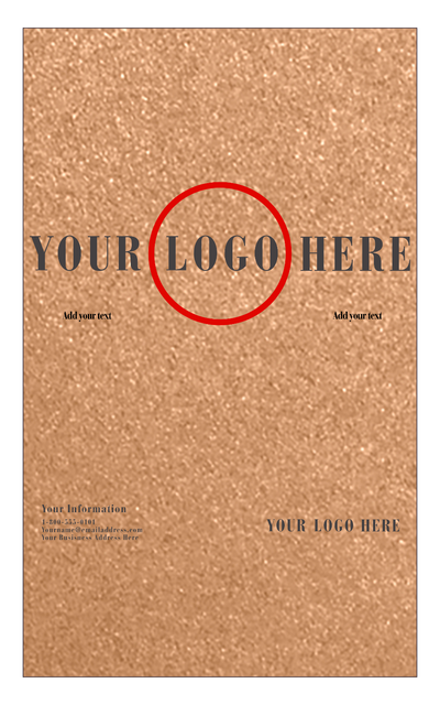Copper Brown Metallic 105lb 8 1/2 x 14 Cardstock