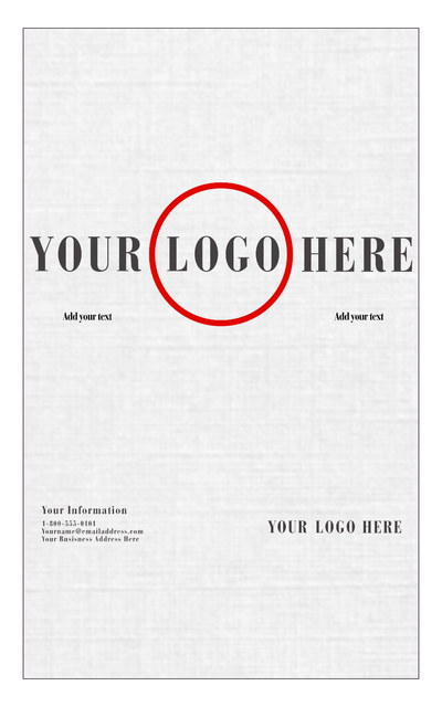 White Linen 100lb 8 1/2 x 14 Cardstock